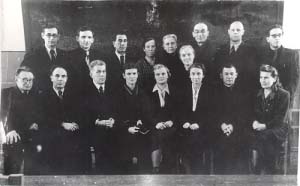 Коллектив кафедры ИГ (1952 г.)