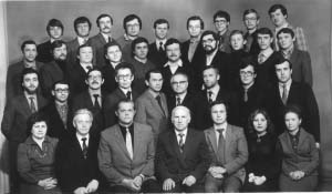 Коллектив кафедры МАХП (1984 г.)